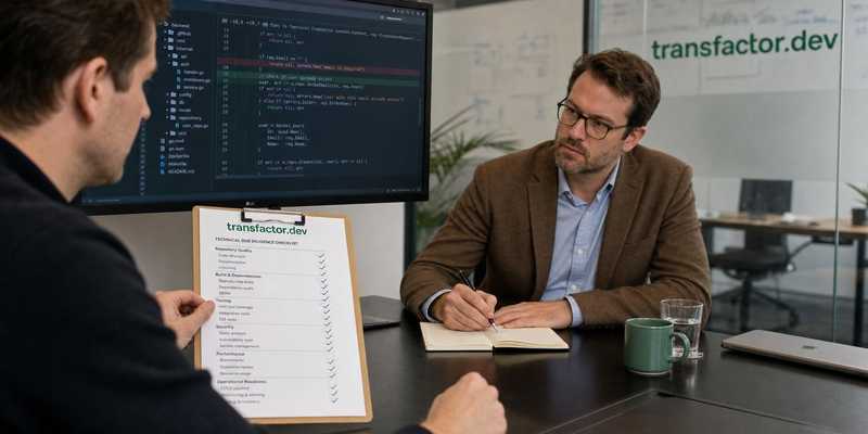 Technical Due Diligence Checklist for Startup Investments