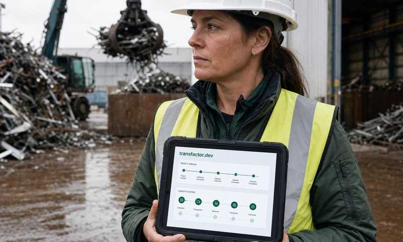 From email chains to a tamper-evident traceability platform