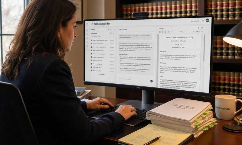 From raw court decisions to an AI research workbench: a complete legal-tech product built by a small team